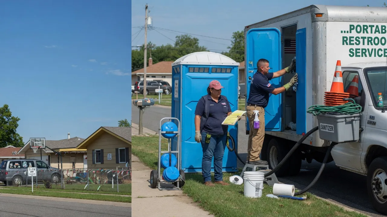 Portable Toilet Rental in Welda, KS near me
